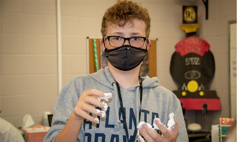 Students create imagery projects
